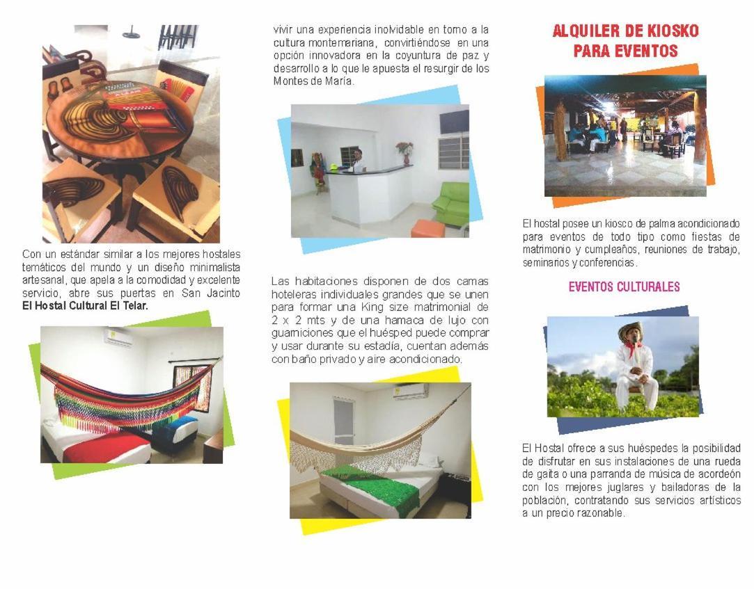 Hostal Cultural El Telar San Jacinto Exterior foto